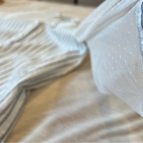 Anthropologie FrenchMauve Striped Buttondown, NEW - Picture 10 of 15